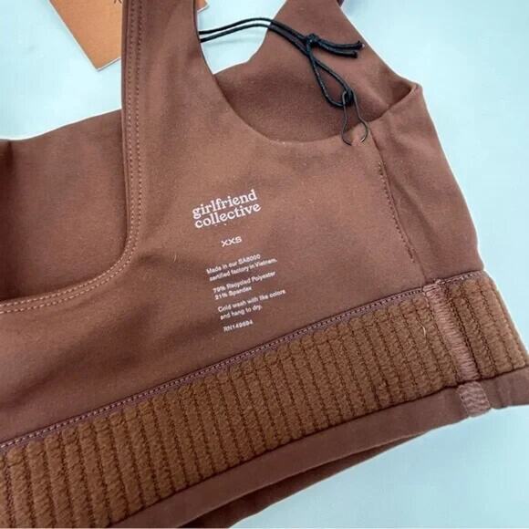 Girlfriend Collective Tommy Yoga Top – XXS – NWT – Sustainable Activewear - Picture 3 of 3